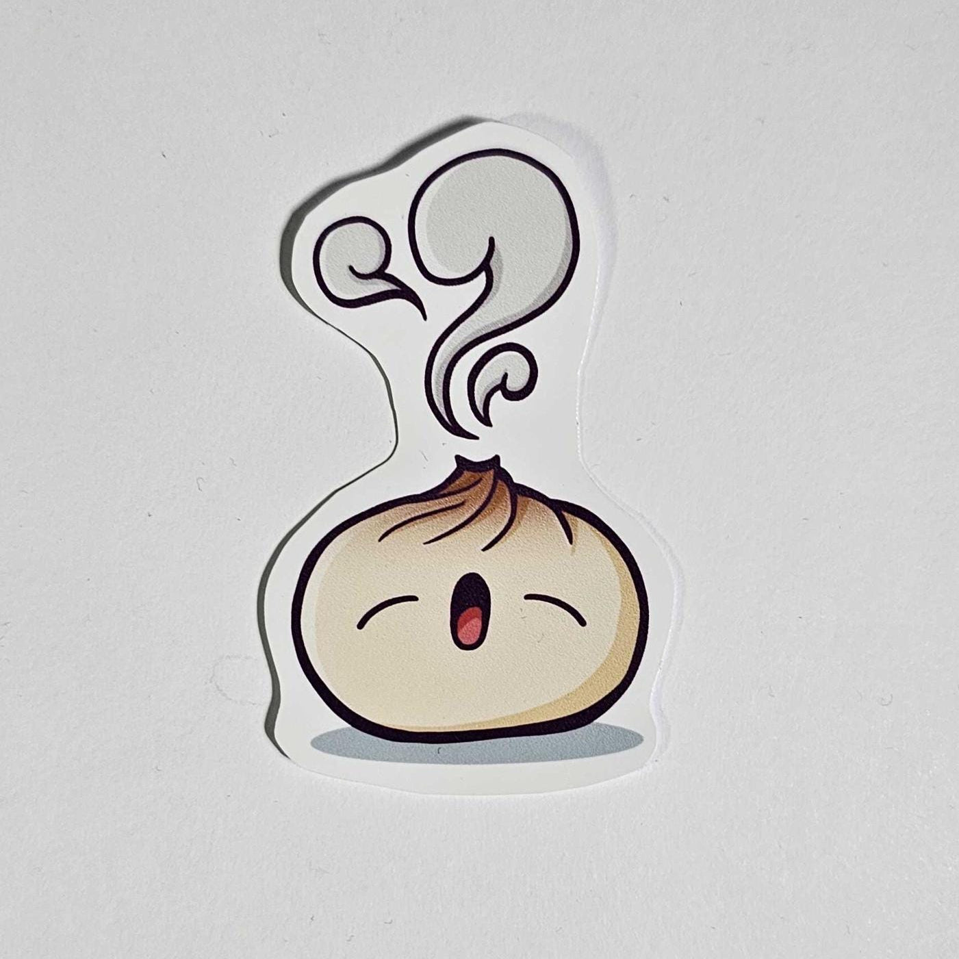 Steamed Bun Vinyl Sticker