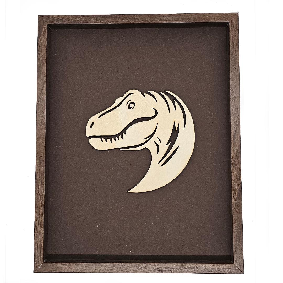 Laser Cut Highland Raptor In Frame