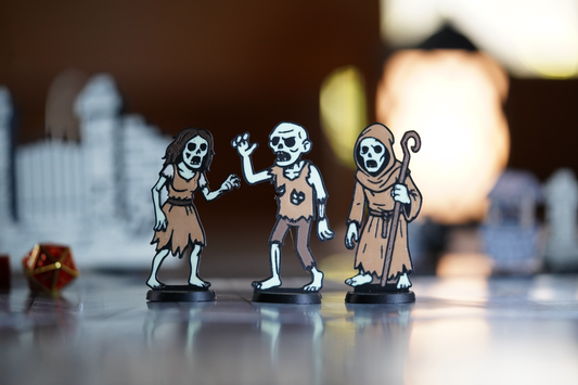 3D Printed Zombie Miniature Pack