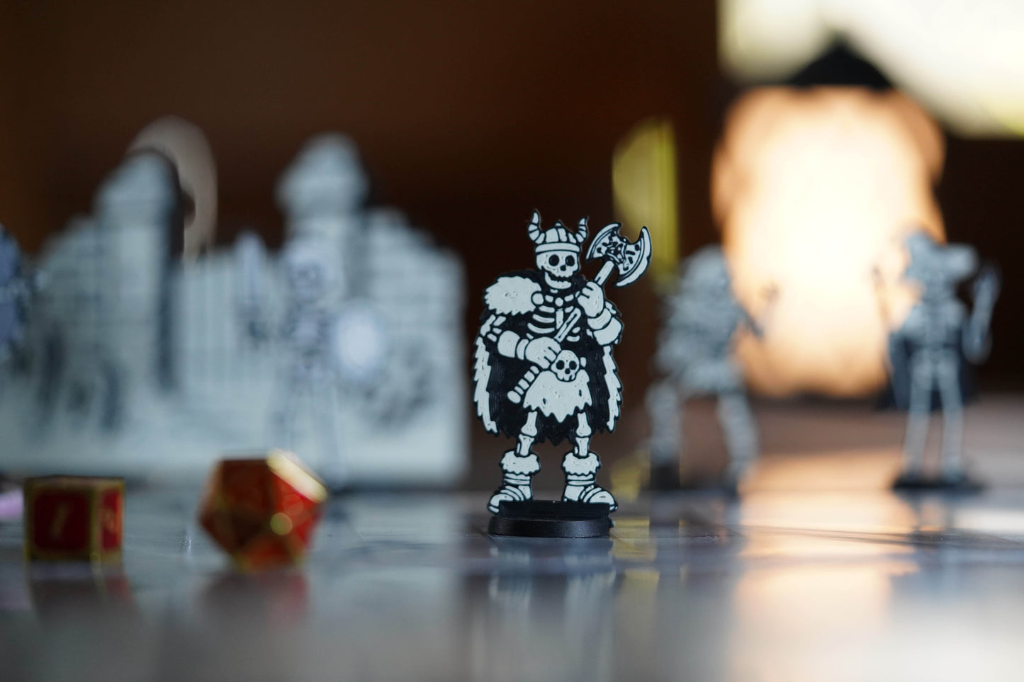 3D Printed Skeleton Miniature Pack