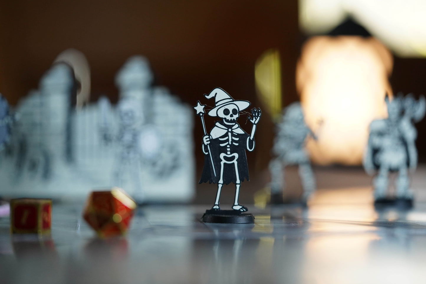 3D Printed Skeleton Miniature Pack