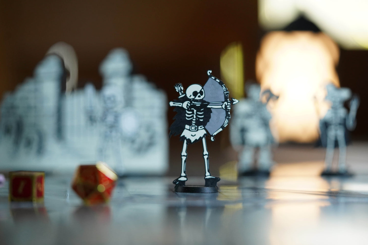 3D Printed Skeleton Miniature Pack