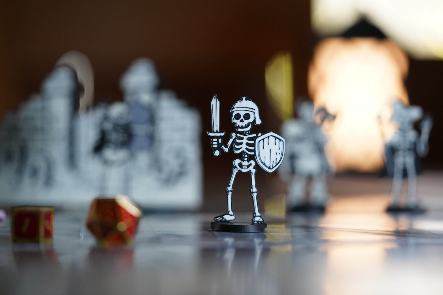 3D Printed Skeleton Miniature Pack