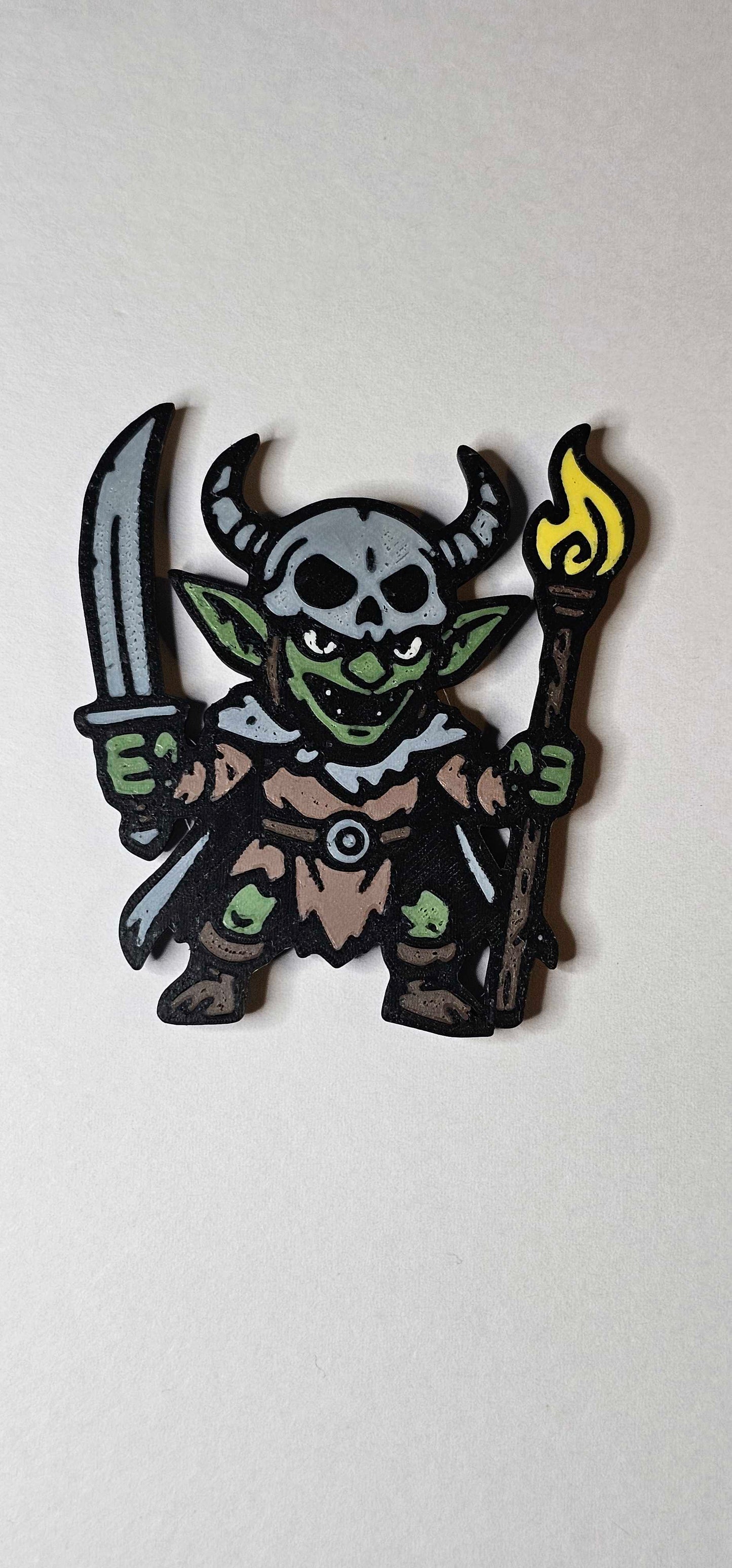 3D Printed Table Top Fridge Magnet