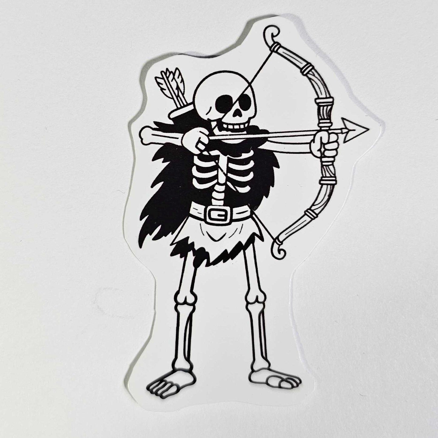 Skeleton Party Vinyl Stickers