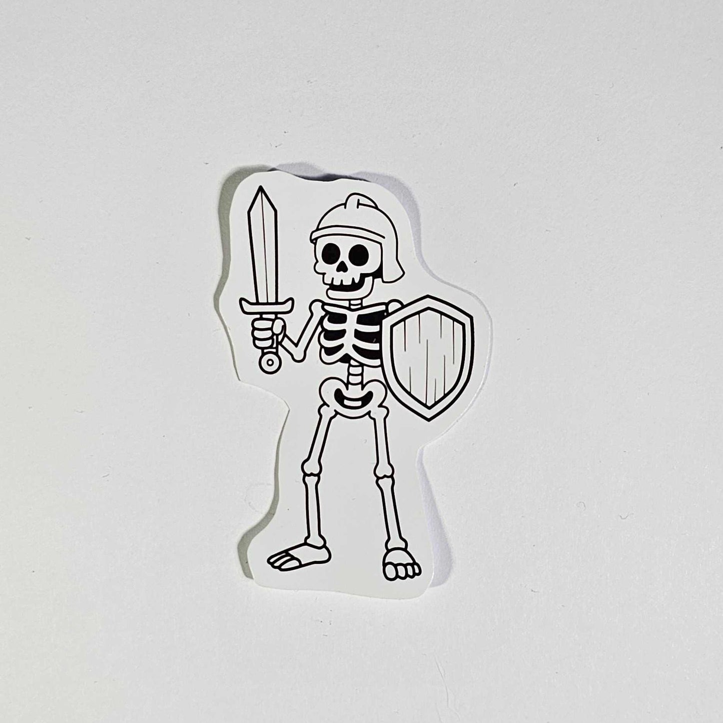 Skeleton Party Vinyl Stickers