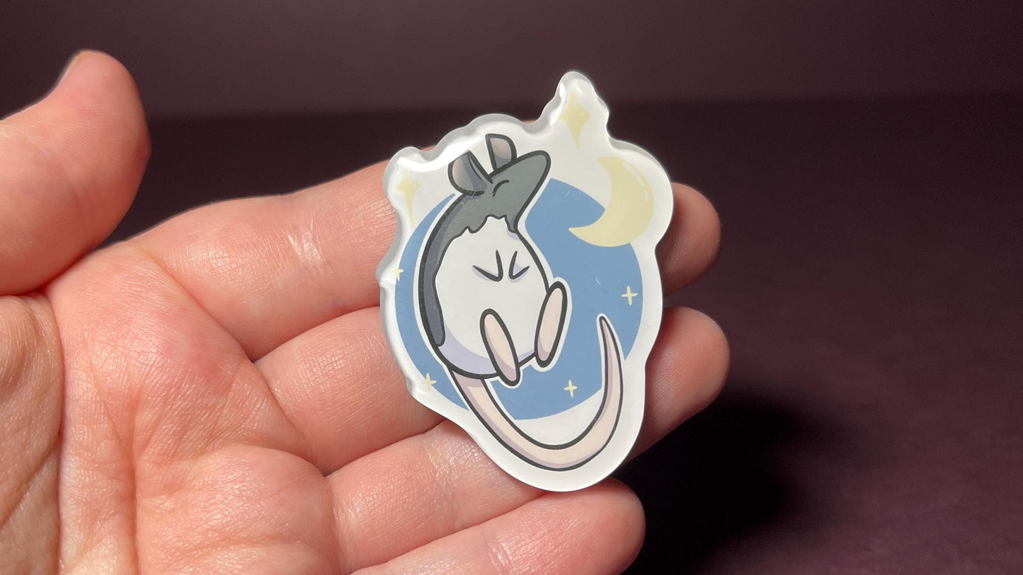 Starry Rat 2 inch Fridge Magnet