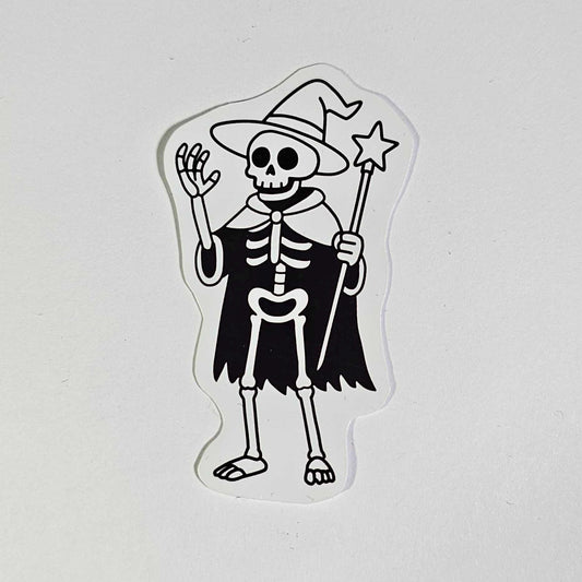 Skeleton Party Vinyl Stickers