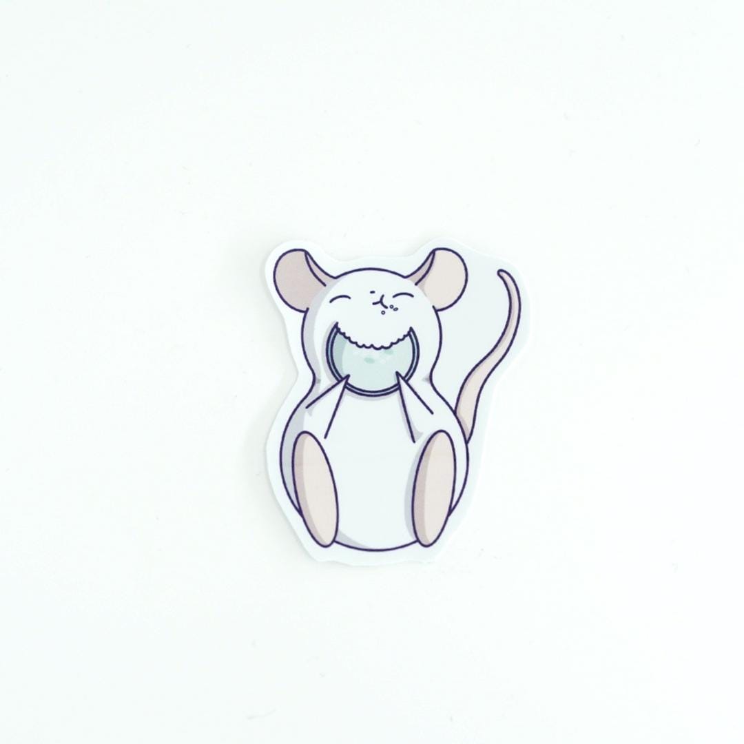 Rat Themed Vinyl Stickers