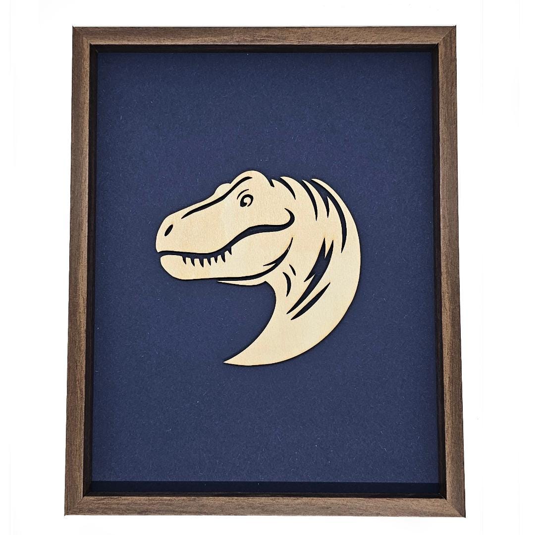 Laser Cut Highland Raptor In Frame