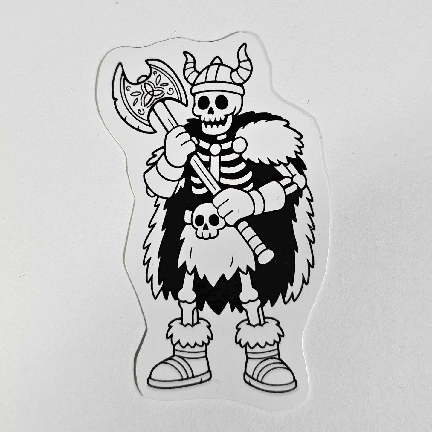 Skeleton Party Vinyl Stickers