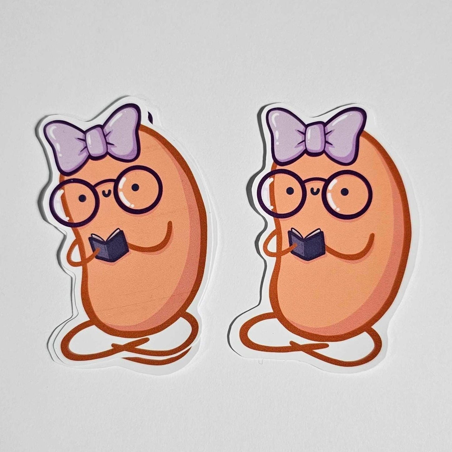 Cute Bean Vinyl Sticker