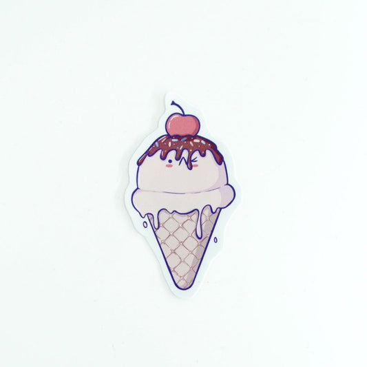 Ice Cream Vinyl Sticker