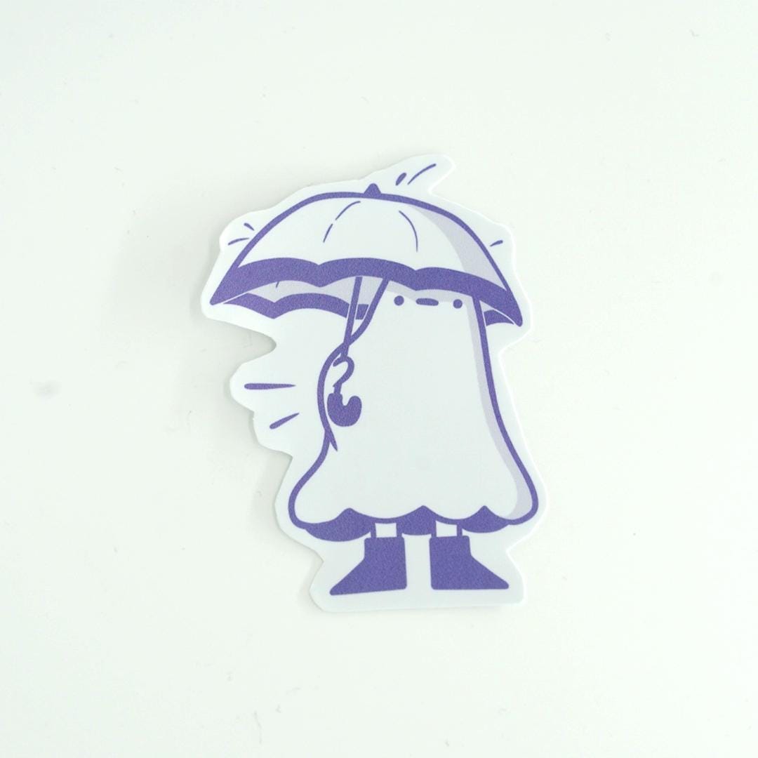 Ghostie Vinyl Stickers