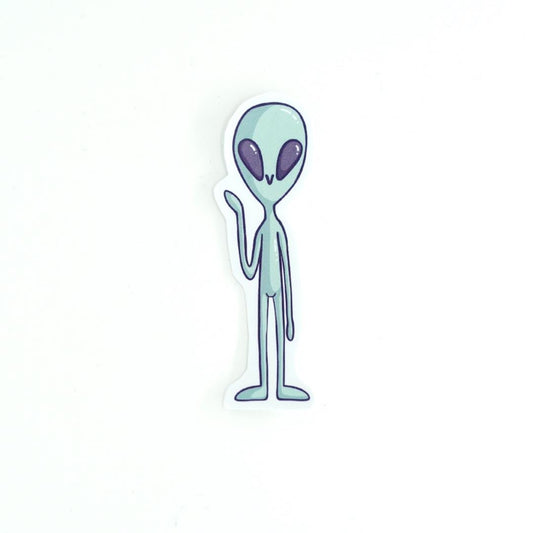 Alien Vinyl Sticker