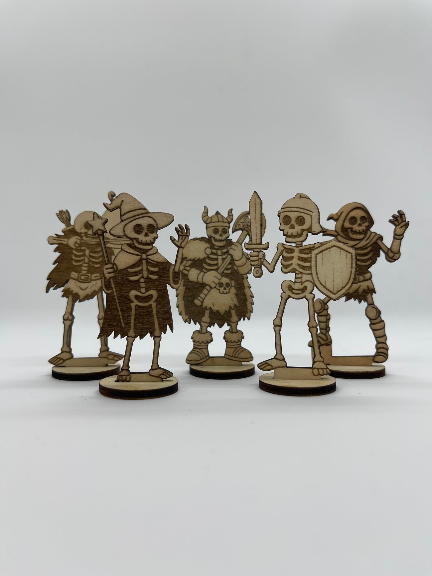 Laser Cut Skeleton Miniature Pack
