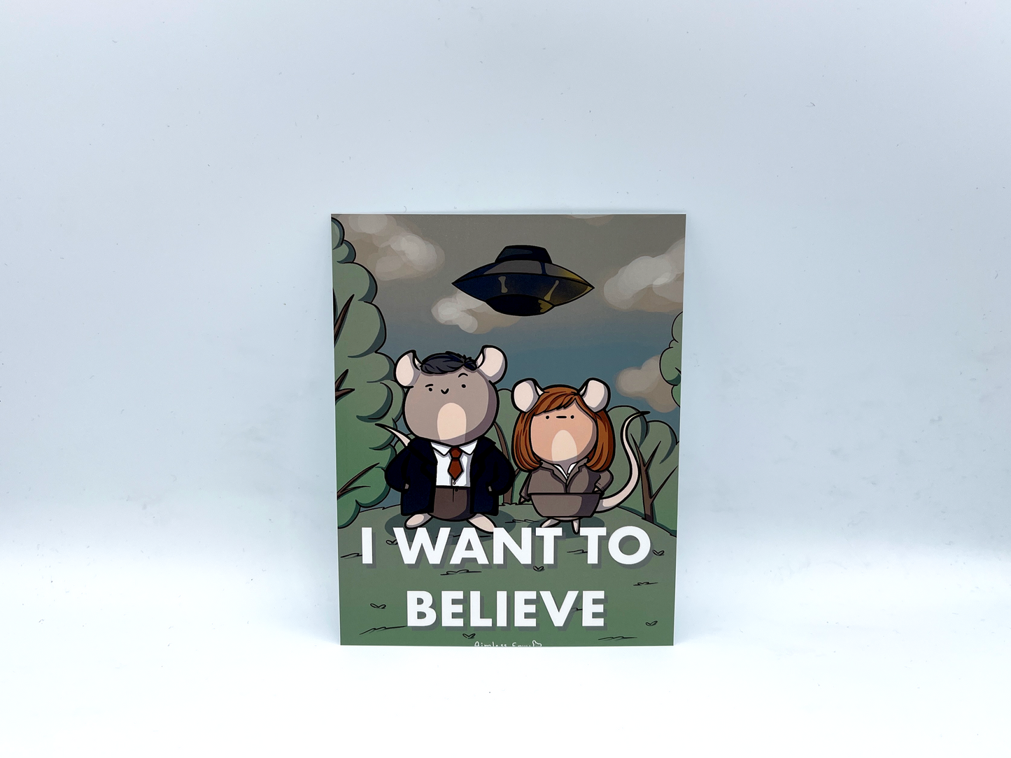 I Want To Believe Art Print