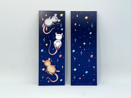 Night Sky Rats Bookmark