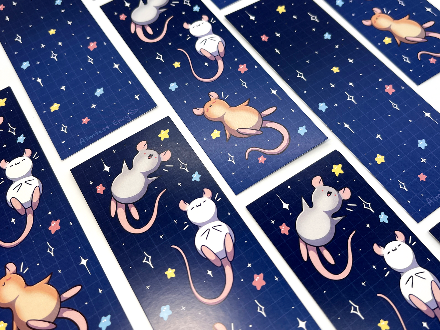 Night Sky Rats Bookmark