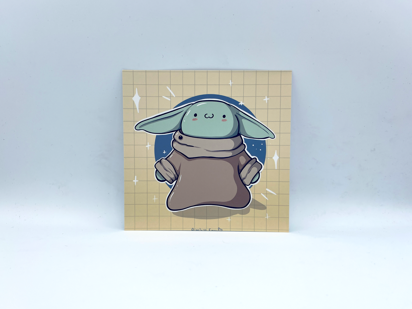 The Child Square Art Print