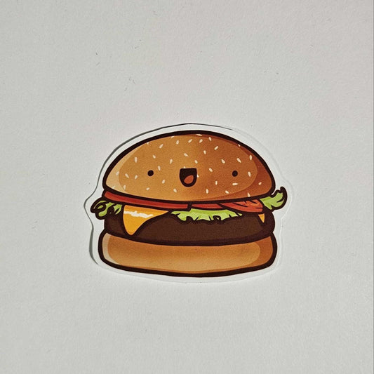 Burger Vinyl Sticker