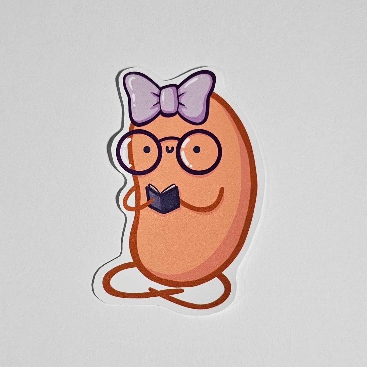 Cute Bean Vinyl Sticker