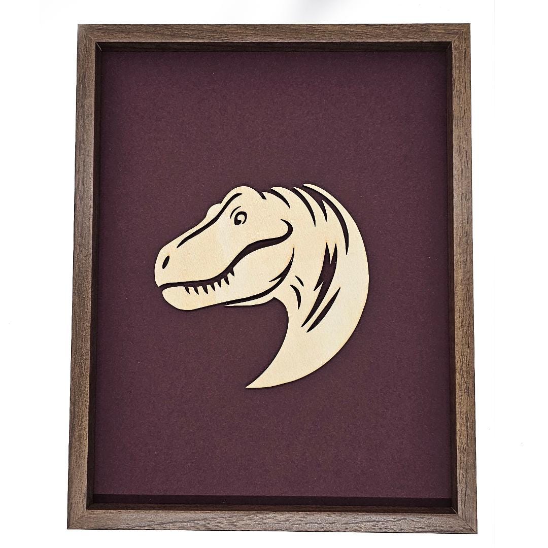 Laser Cut Highland Raptor In Frame