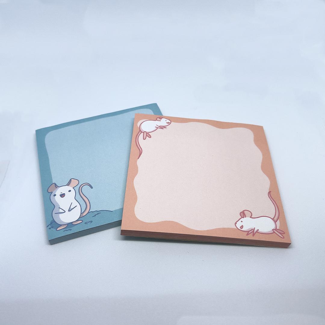Cute Rat Sticky Notes