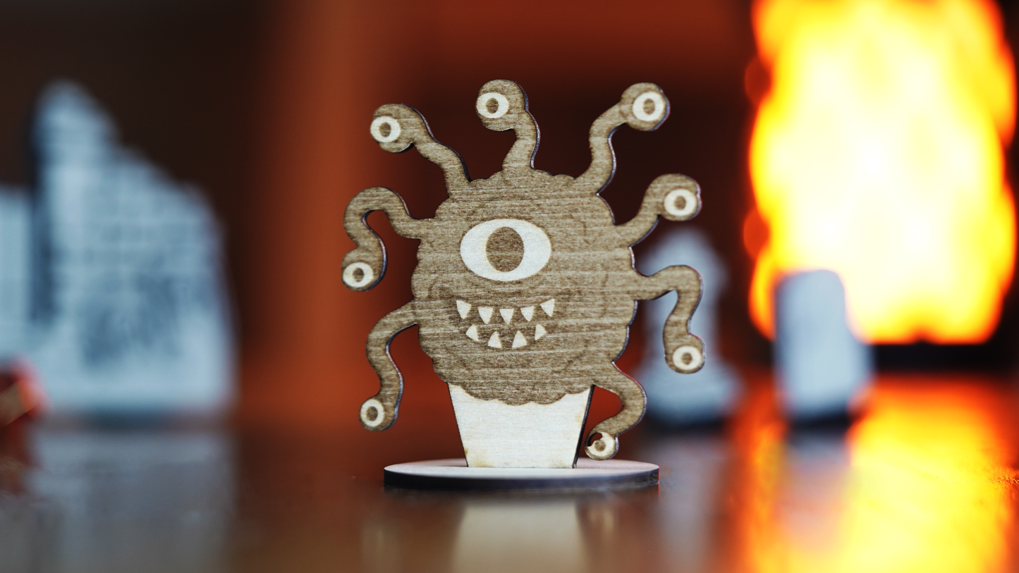 Laser Cut Gazer Fiend Miniature