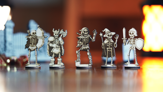 Laser Cut Skeleton Miniature Pack